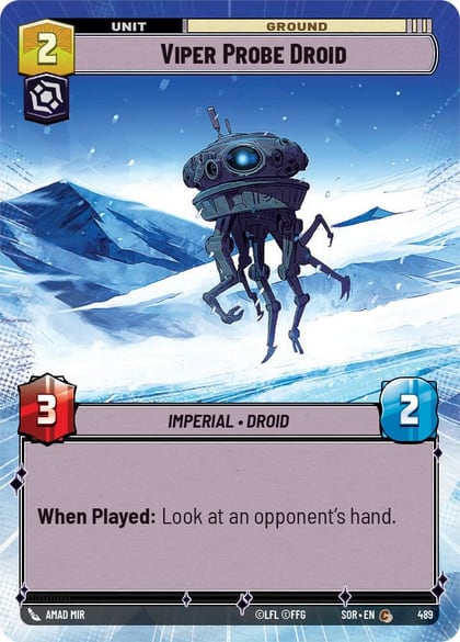 Viper Probe Droid (Hyperspace), Spark of Rebellion 489
