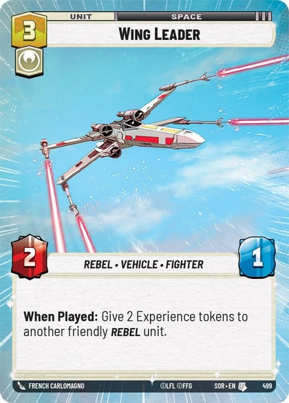 Wing Leader (Hyperspace), Spark of Rebellion 499