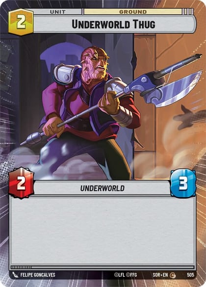 Underworld Thug (Hyperspace), Spark of Rebellion 505