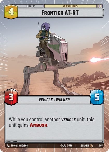 Frontier AT-RT (Hyperspace), Spark of Rebellion 507