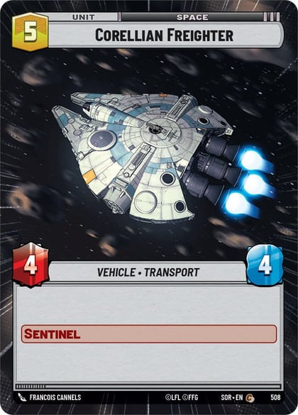 Corellian Freighter (Hyperspace), Spark of Rebellion 508