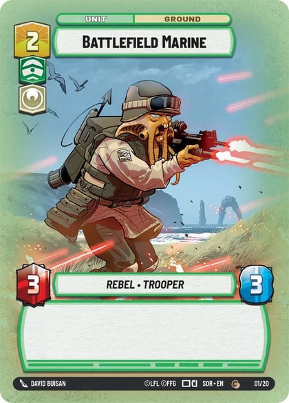 Battlefield Marine, Spark of Rebellion: Weekly Play Promos 01/20