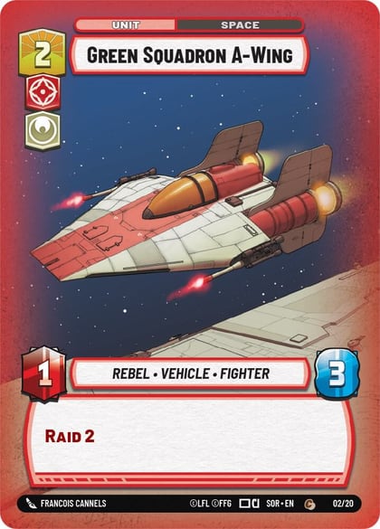 Green Squadron A-Wing, Spark of Rebellion: Weekly Play Promos 02/20