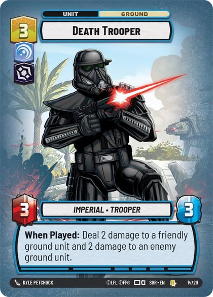 Death Trooper, Spark of Rebellion: Weekly Play Promos 14/20