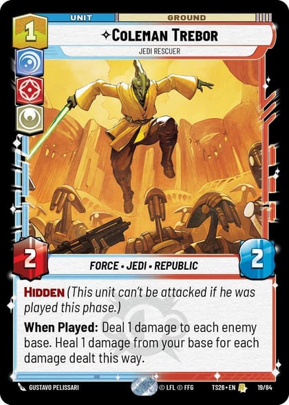 Coleman Trebor - Jedi Rescuer, Twin Suns 19/84