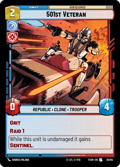 501st Veteran, Twin Suns 20/84