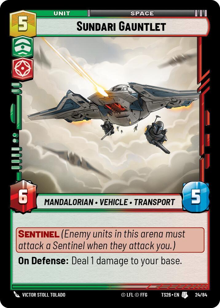 Sundari Gauntlet, Twin Suns 24/84