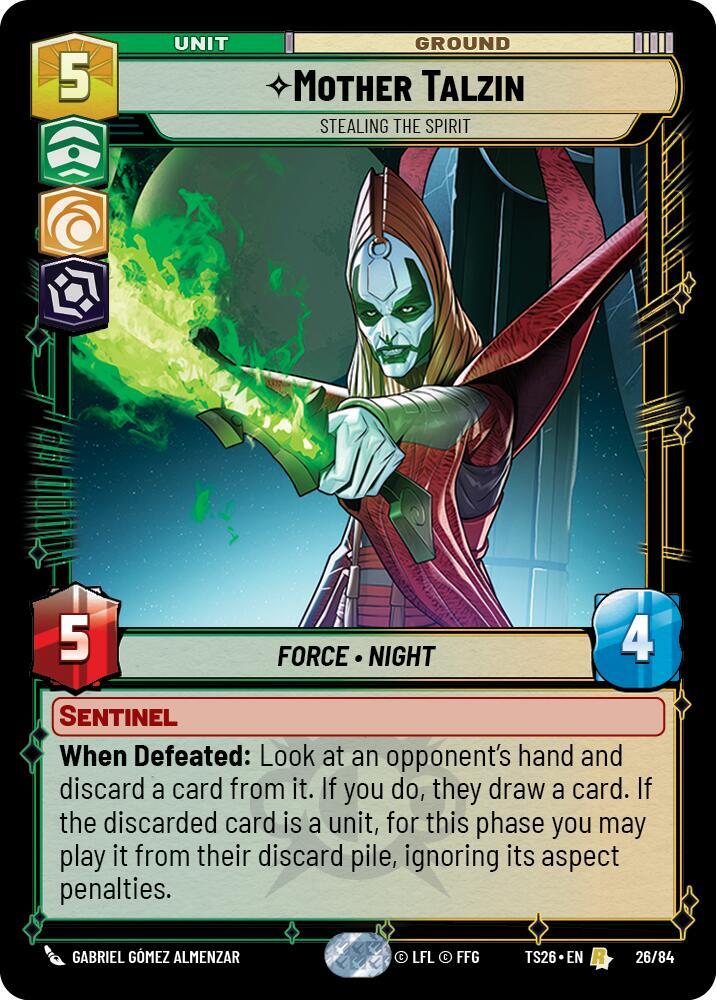 Mother Talzin - Stealing the Spirit, Twin Suns 26/84