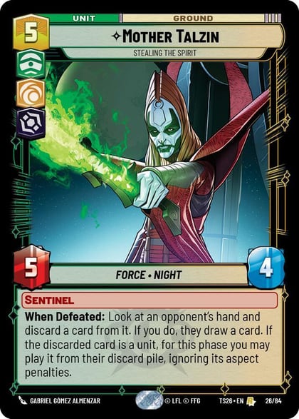 Mother Talzin - Stealing the Spirit, Twin Suns 26/84