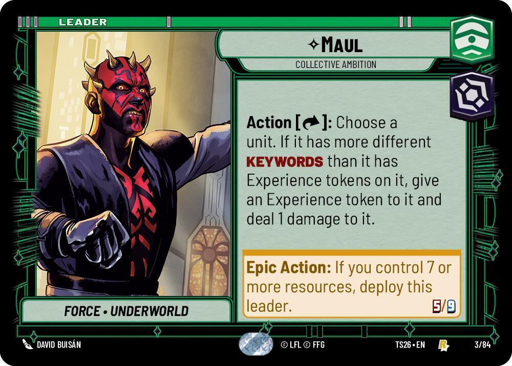 Maul - Collective Ambition, Twin Suns 3/84
