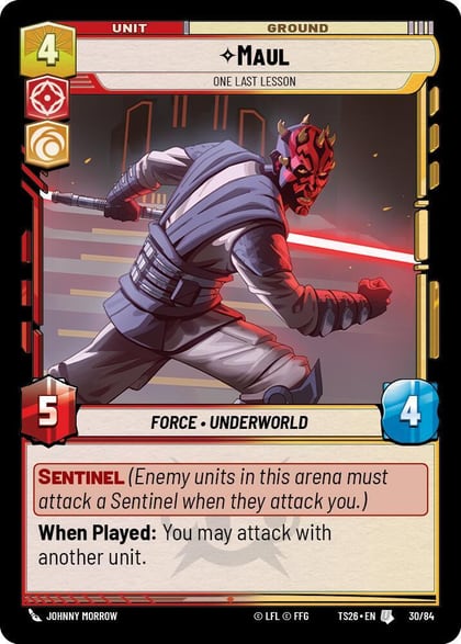 Maul - One Last Lesson, Twin Suns 30/84