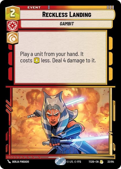 Reckless Landing, Twin Suns 32/84