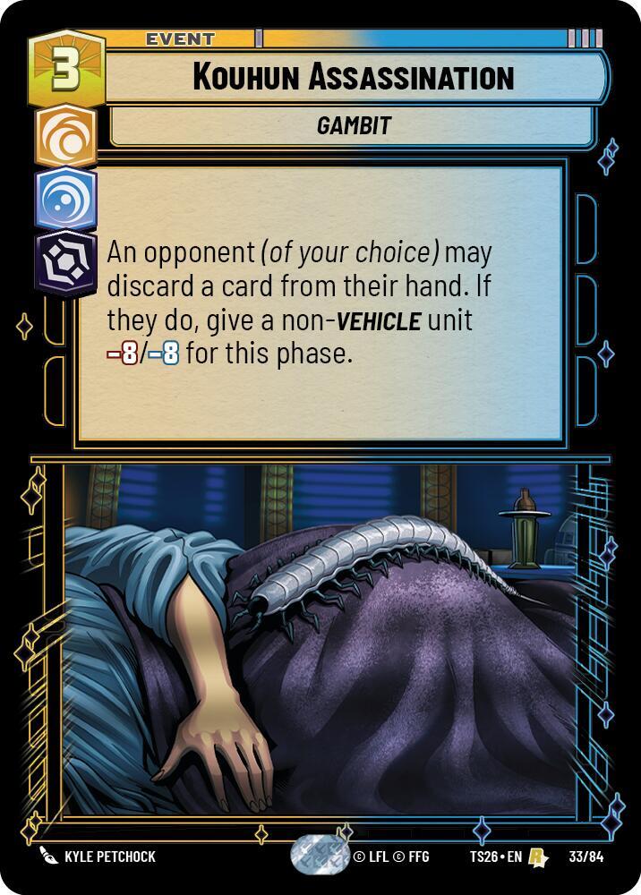 Kouhun Assassination, Twin Suns 33/84