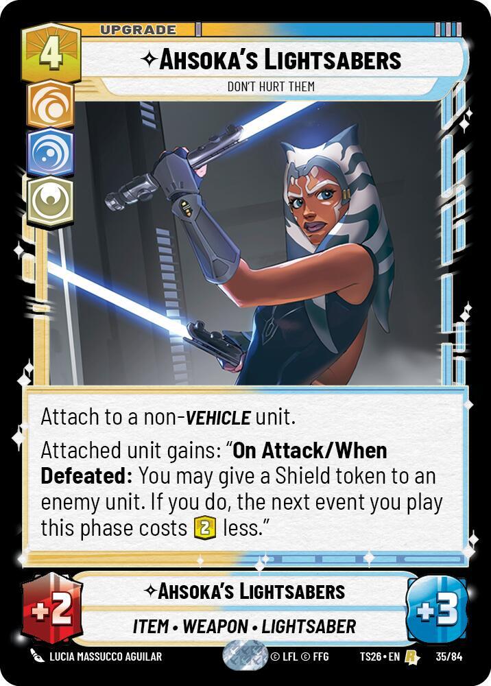 Ahsoka's Lightsabers, Twin Suns 35/84