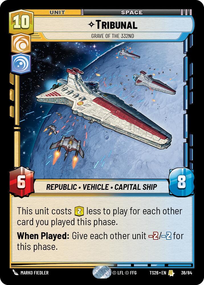Tribunal - Grave of the 32nd, Twin Suns 36/84