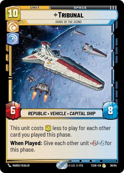 Tribunal - Grave of the 32nd, Twin Suns 36/84
