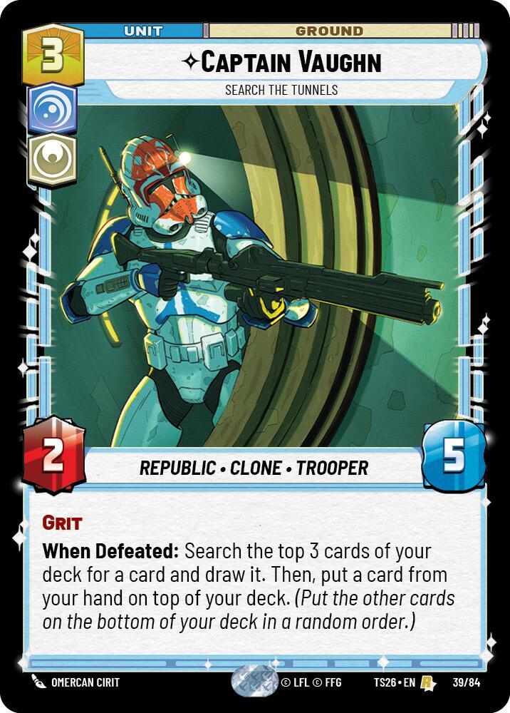 Captain Vaughn - Search the Tunnels, Twin Suns 39/84