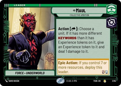 Maul - Collective Ambition, Twin Suns 3/84