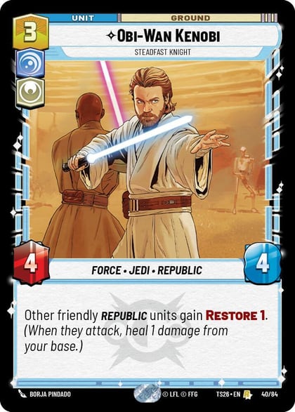 Obi-Wan Kenobi - Steadfast Knight, Twin Suns 40/84