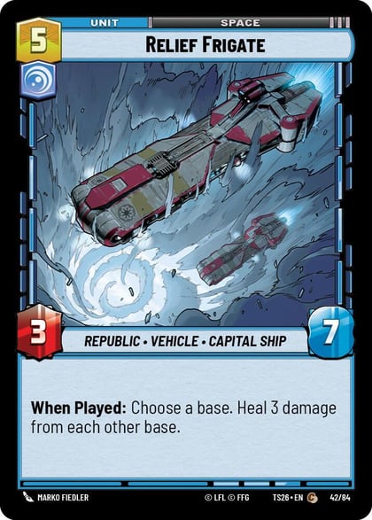 Relief Frigate, Twin Suns 42/84