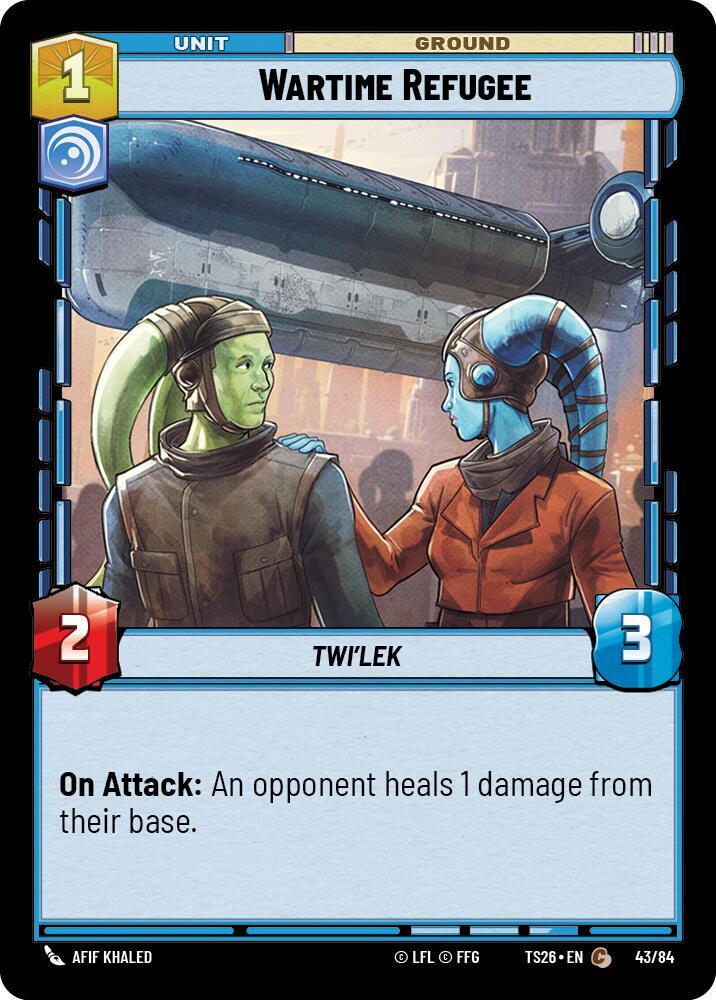 Wartime Refugee, Twin Suns 43/84