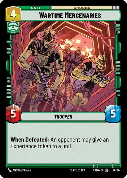 Wartime Mercenaries, Twin Suns 54/84