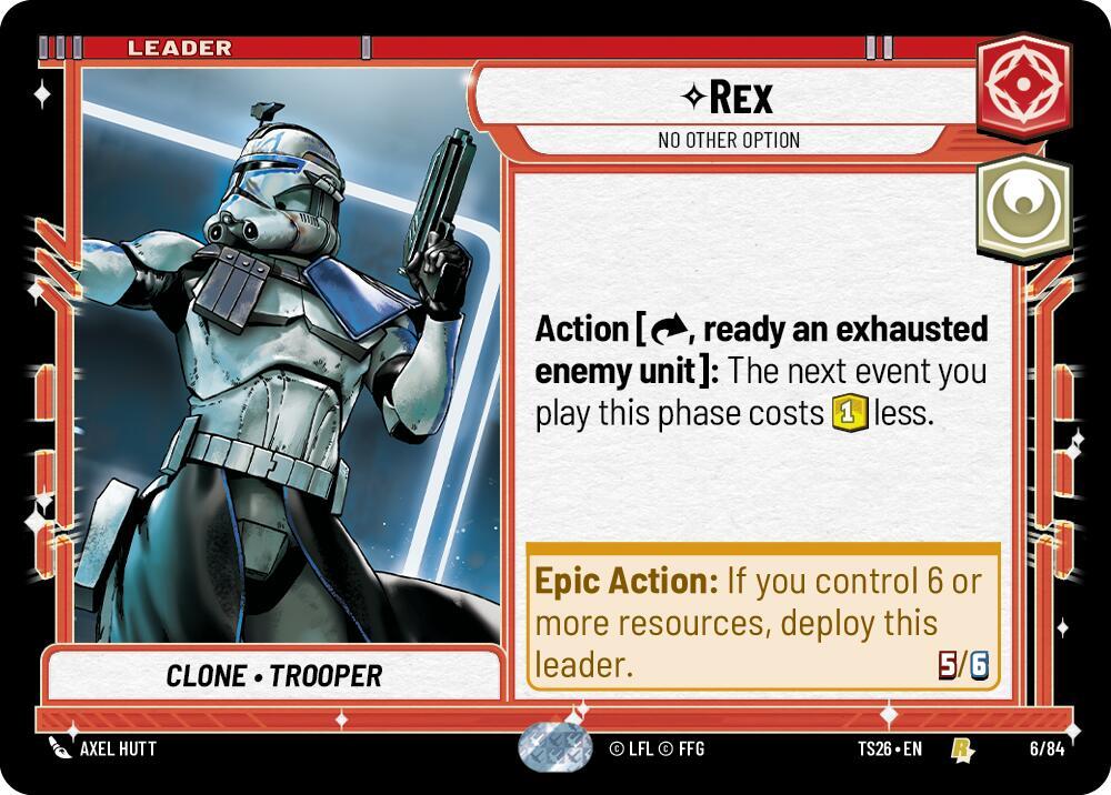 Rex - No Other Option, Twin Suns 6/84