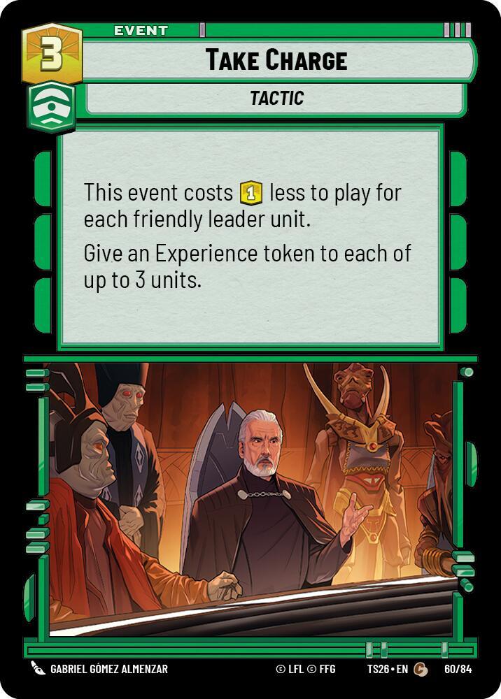 Take Charge, Twin Suns 60/84