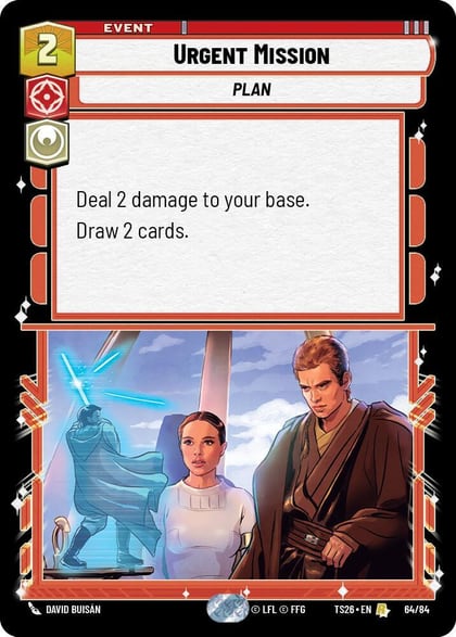 Urgent Mission, Twin Suns 64/84