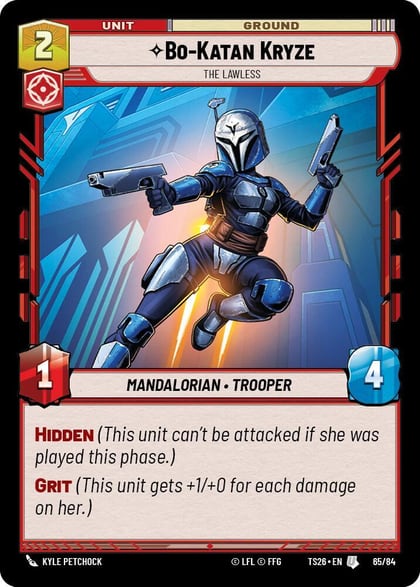 Bo-Katan Kryze - The Lawless, Twin Suns 65/64