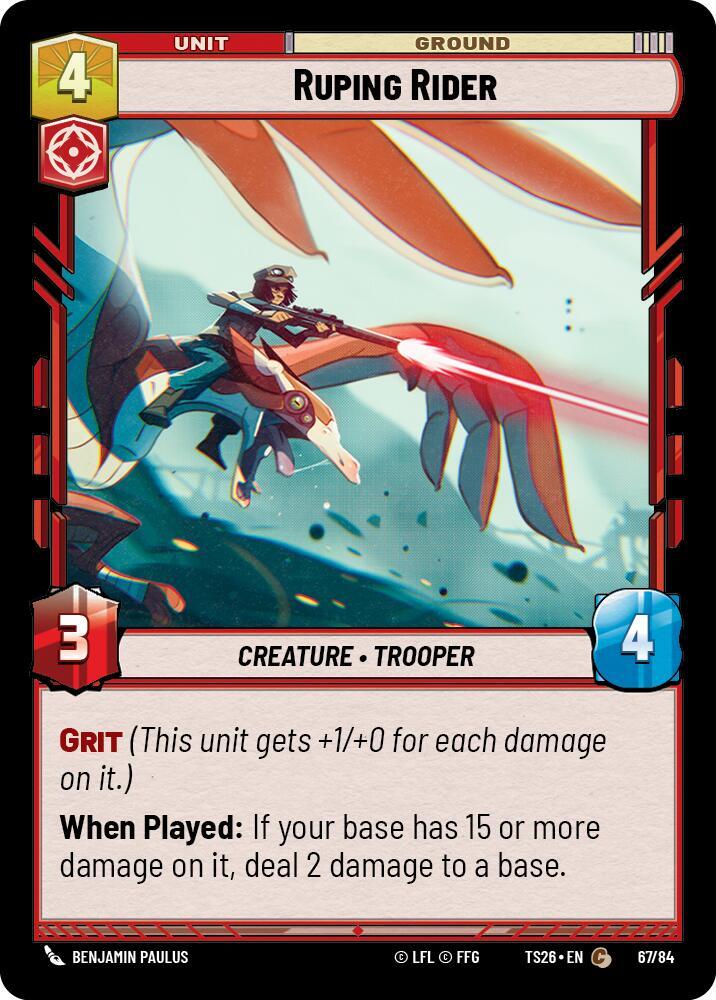 Ruping Rider, Twin Suns 67/84
