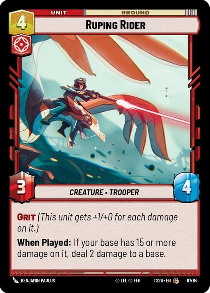 Ruping Rider, Twin Suns 67/84