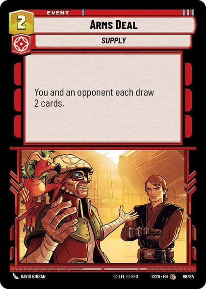 Arms Deal, Twin Suns 68/84