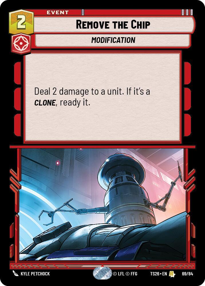 Remove the Chip, Twin Suns 69/84