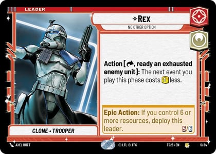 Rex - No Other Option, Twin Suns 6/84