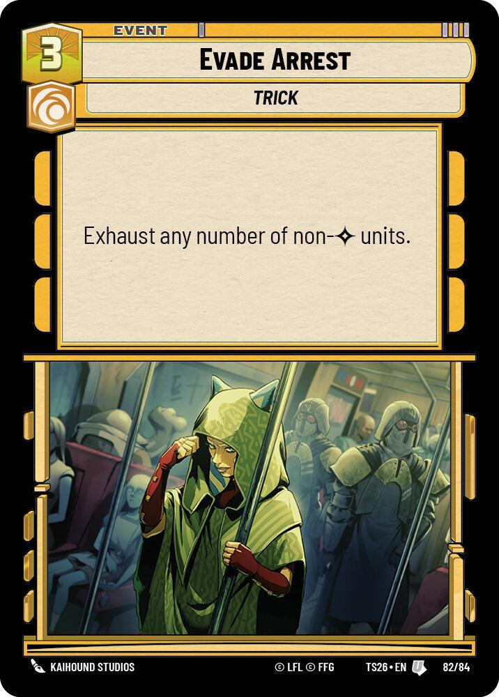 Evade Arrest, Twin Suns 82/84