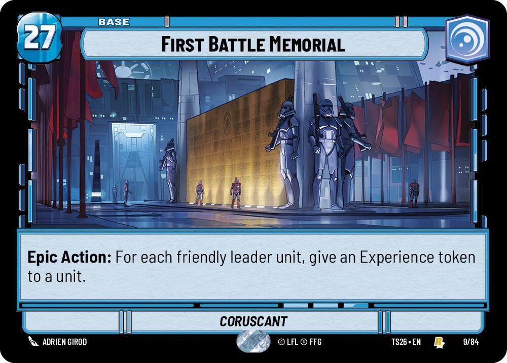 First Battle Memorial, Twin Suns 9/84