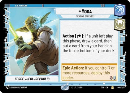 Yoda - Sensing Darkness, Twilight of the Republic 004/257