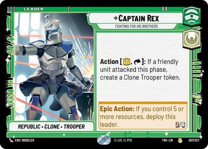 Captain Rex - Fighting For His Brothers, Twilight of the Republic 007/257