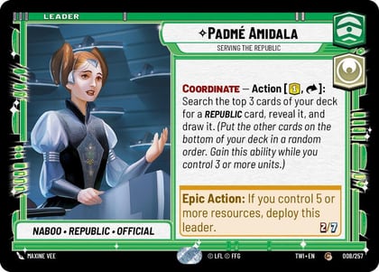 Padmé Amidala - Serving the Republic, Twilight of the Republic 008/257