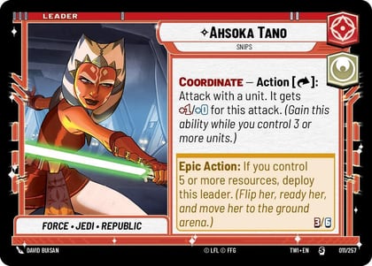 Ahsoka Tano - Snips, Twilight of the Republic 011/257