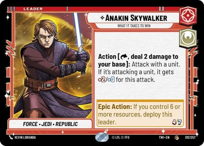 Anakin Skywalker - What it Takes to Win, Twilight of the Republic 012/257
