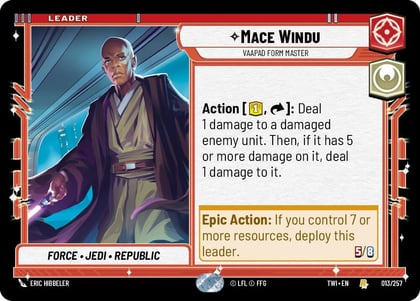 Mace Windu - Vaapad Form Master, Twilight of the Republic 013/257