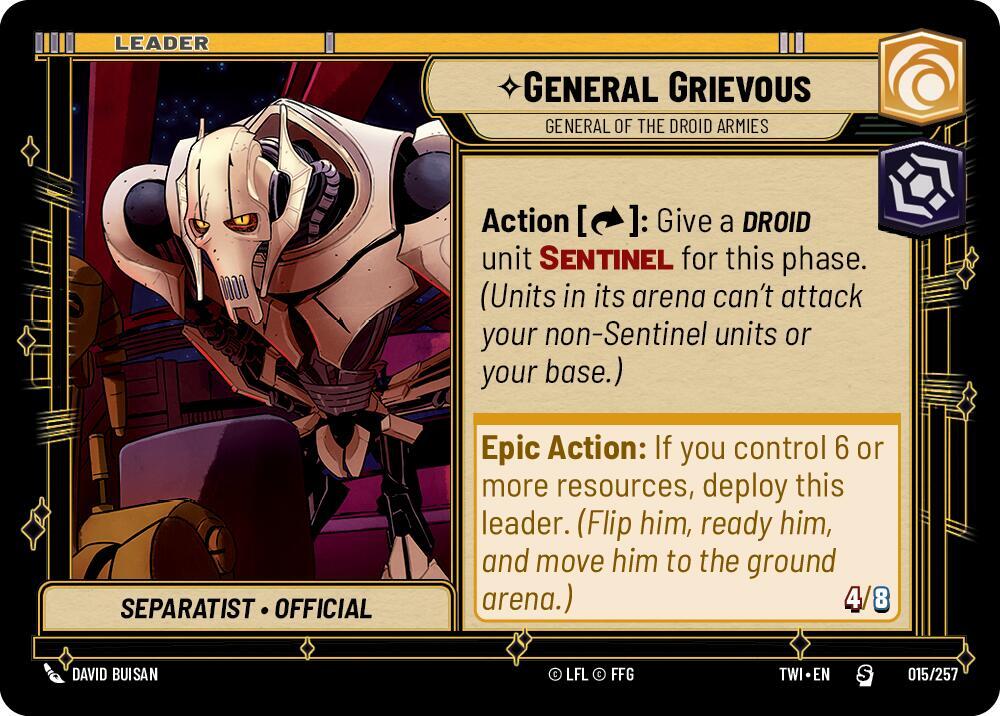 General Grievous - General of the Droid Armies, Twilight of the Republic 015/257