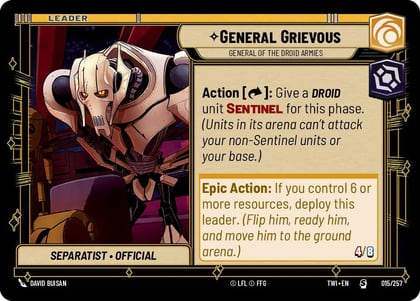 General Grievous - General of the Droid Armies, Twilight of the Republic 015/257