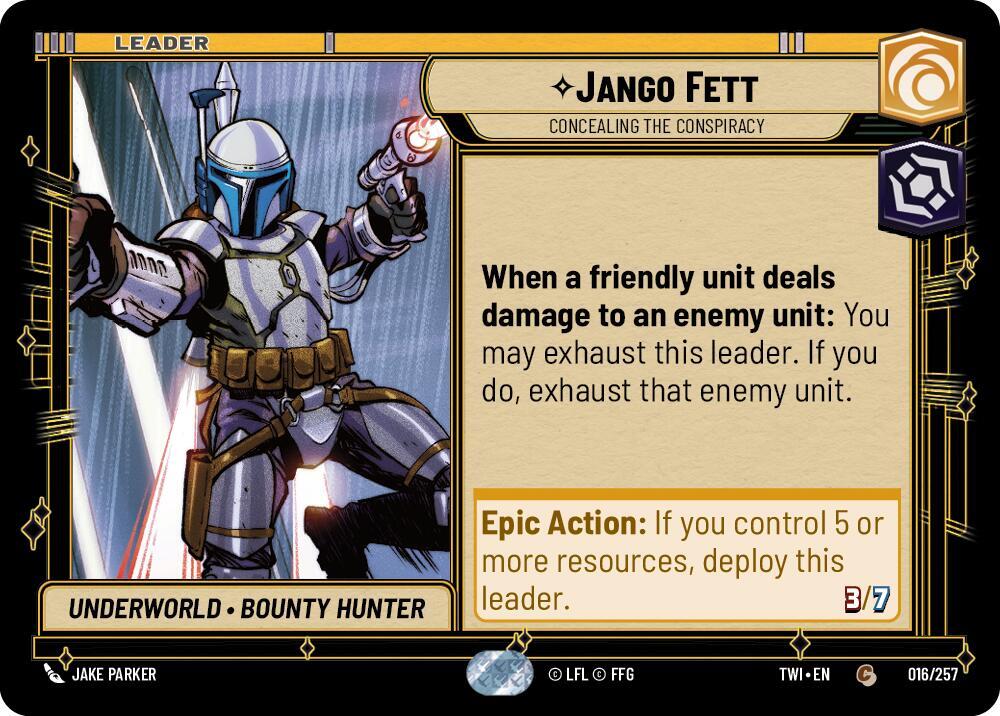 Jango Fett - Concealing the Conspiracy, Twilight of the Republic 016/257