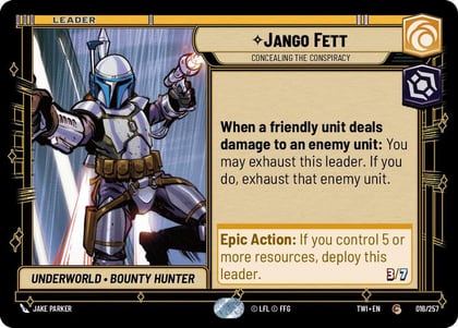 Jango Fett - Concealing the Conspiracy, Twilight of the Republic 016/257
