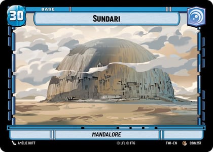 Sundari // Battle Droid, Twilight of the Republic 020/257 // T01/T02