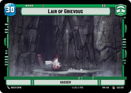 Lair of Grievous // Battle Droid, Twilight of the Republic 023/257 // T01/T02