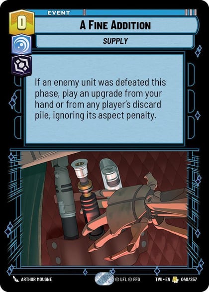 A Fine Addition, Twilight of the Republic 040/257